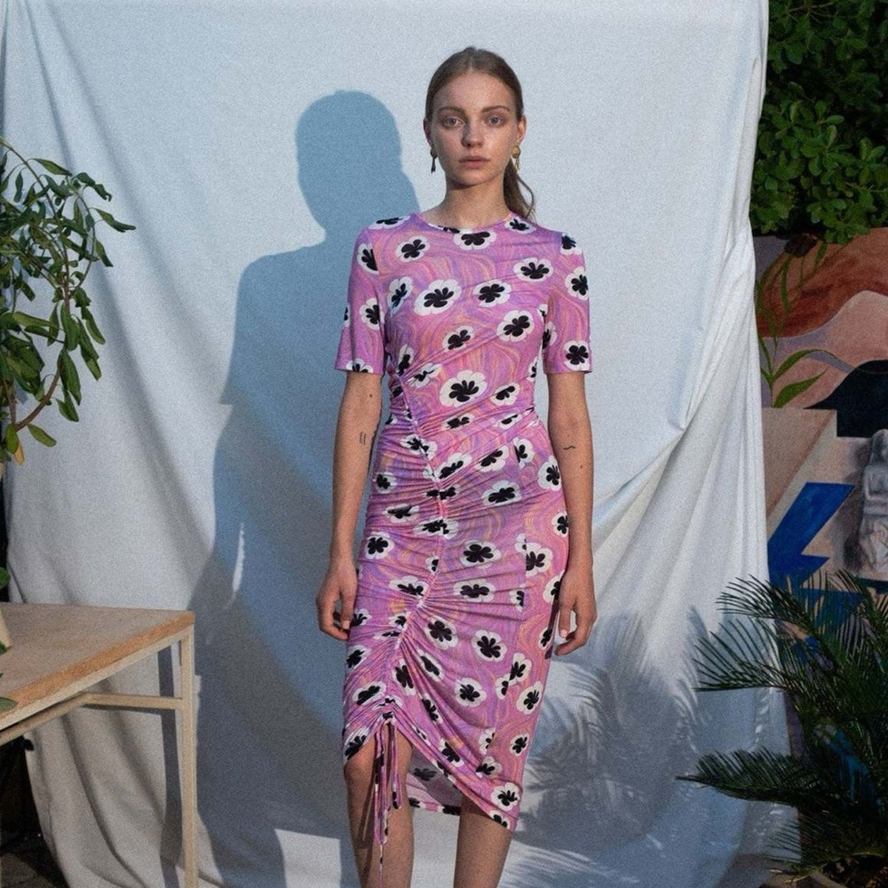 UNTITLED IN MOTION Nexus Dress in Opia Rose